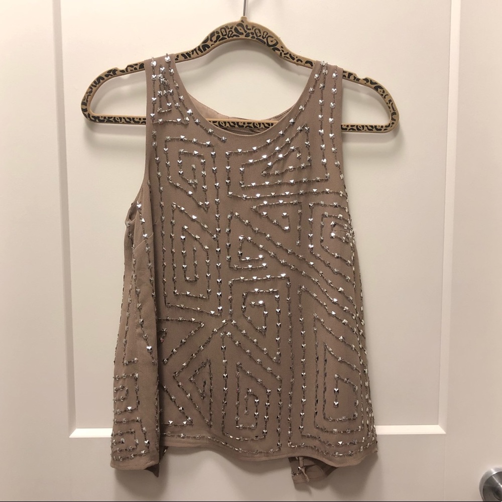 NWT! Walter Baker Open back top